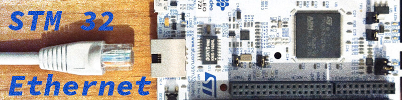 Stm32 Nuxleo board Ethernet cable